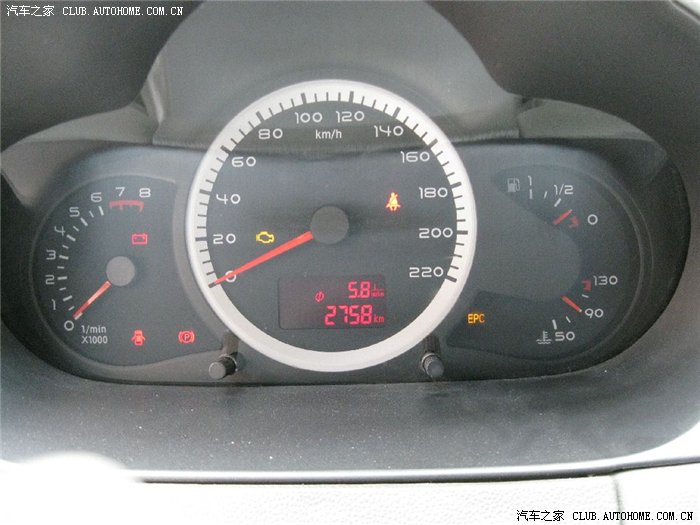 【图】A3的瞬时油耗表及平均油耗表准吗?_奇