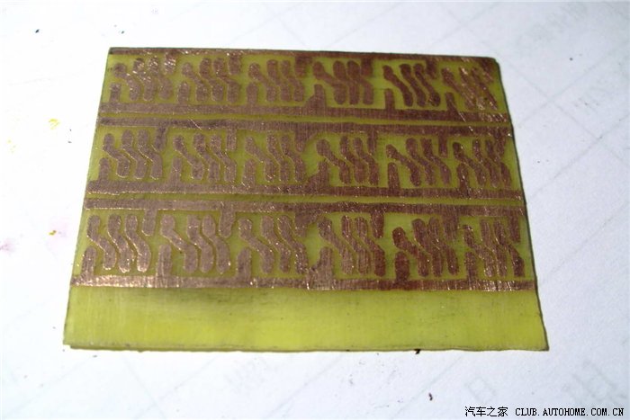 【图】再改KK阅读灯。自制电路板,装5050LE