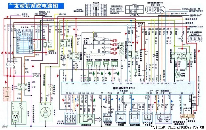 【图】哈弗全车电路图_哈弗H3论坛