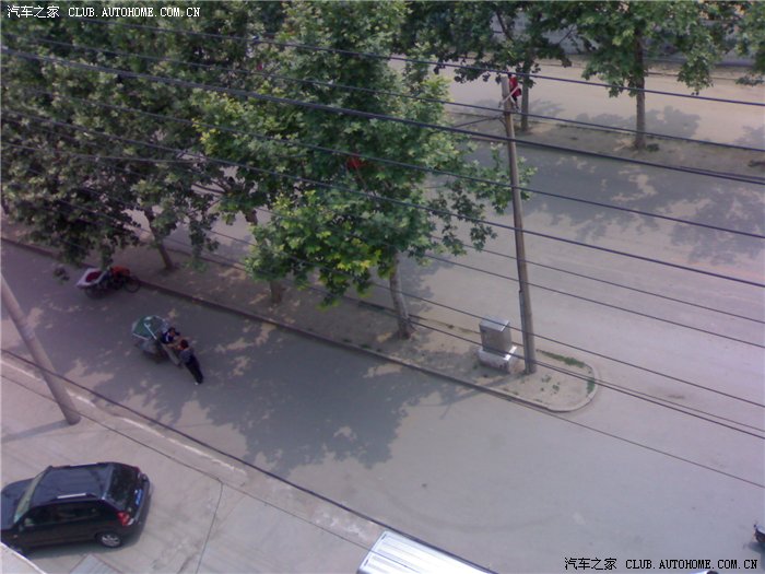 【图】请教小问题:非机动车道停车被贴怎么处