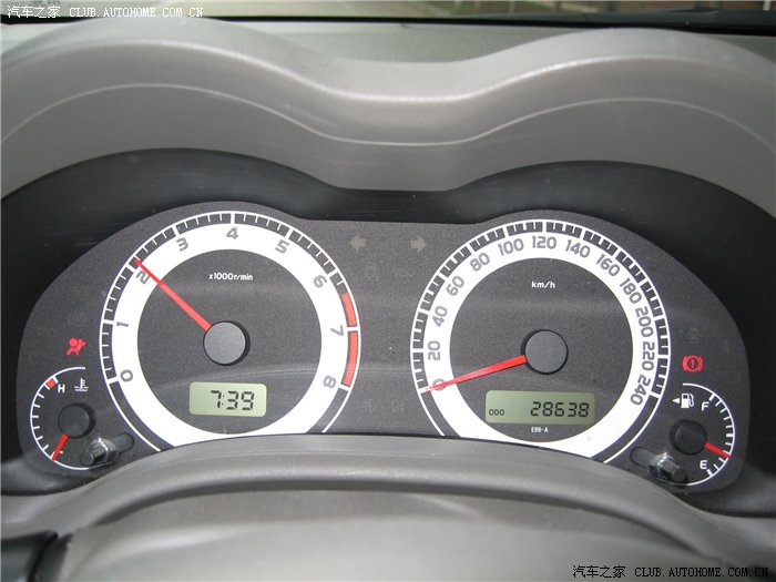 【图】卡罗拉启动转速变化,图例说明。向版主