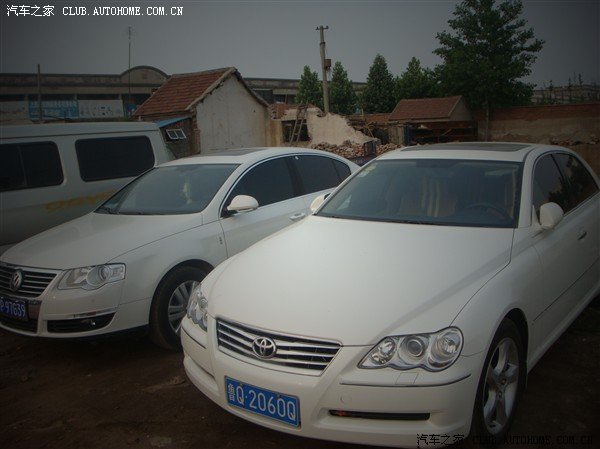 【图】外观11款白迈PK10款白色锐志