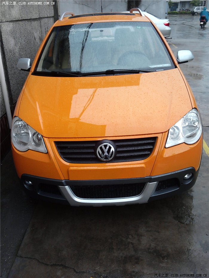 【图】Cross Polo AT 亮晶橙提车作业_POLO 