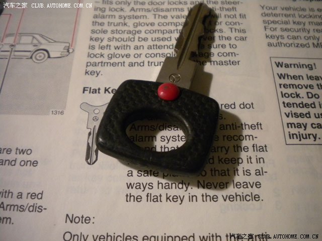 看W124奔驰说明书【一根烟时间欣赏老车】