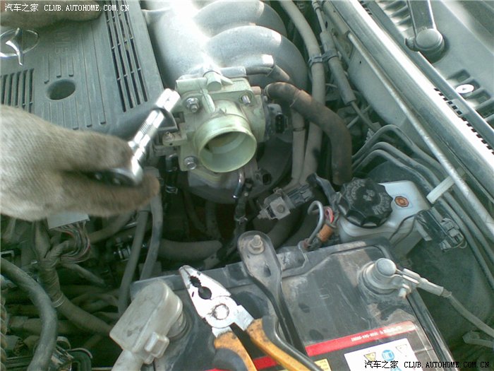 【图】小车三年,清洗节气门及更换空调滤芯!(申