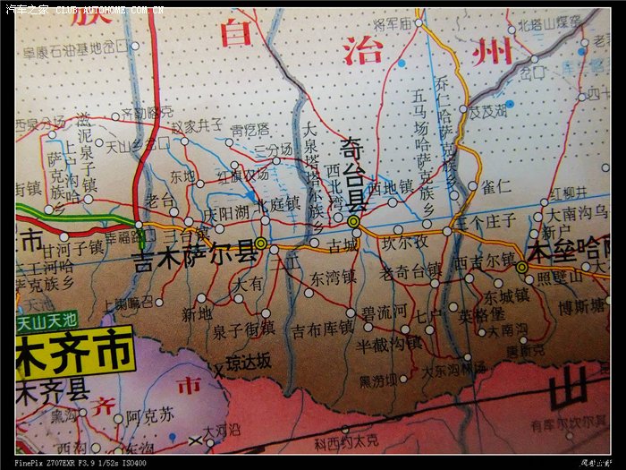 新疆303省道全程线路图,新疆101省道全程线路图 图 新疆奇台县江布拉克景区秋季风光(速腾自驾游--多图已完)