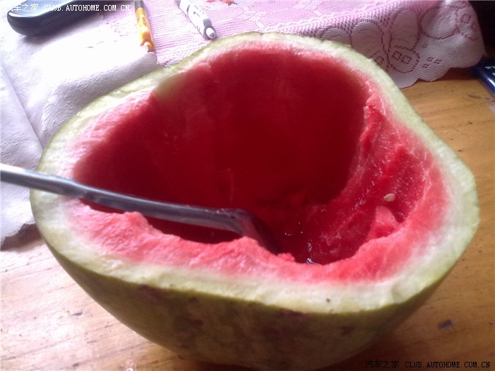 【图】今天我吃了个三角形的西瓜,无仔,又甜又