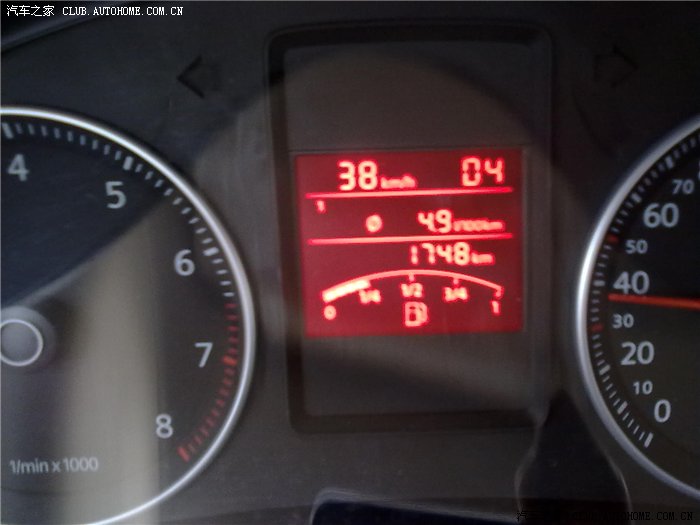 【图】新宝来油耗,1.6自动。惊讶!