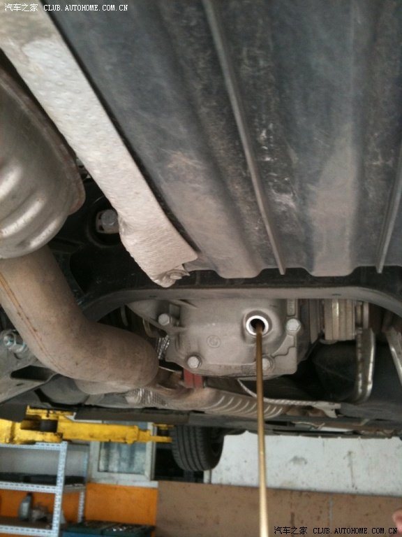 【图】原创 宝马325i更换后桥差速器润滑油_宝