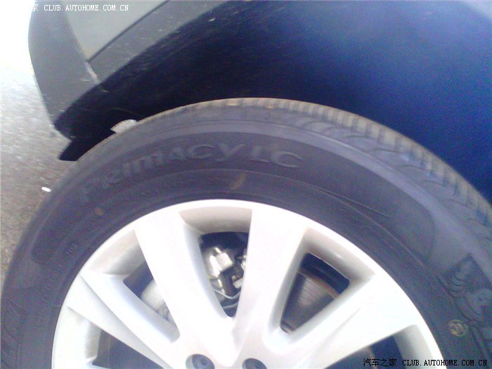 【图】看看途观原配的米其林轮胎