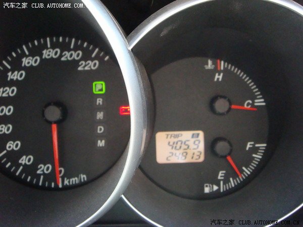 【图】马3 1.6AT真实油耗,绝对真实。_马自达
