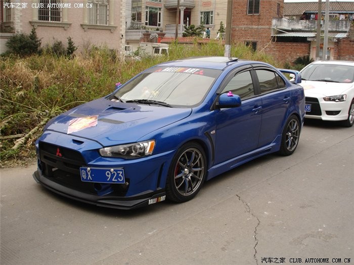 【FQ400】国内首台EVO蓝色的翼神,改色全过