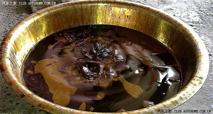 【图】新型发动机内部清洗剂.试用作业