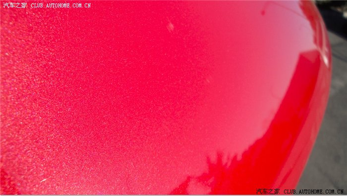 【图】荣威350红色车漆到底是不是金属漆?看