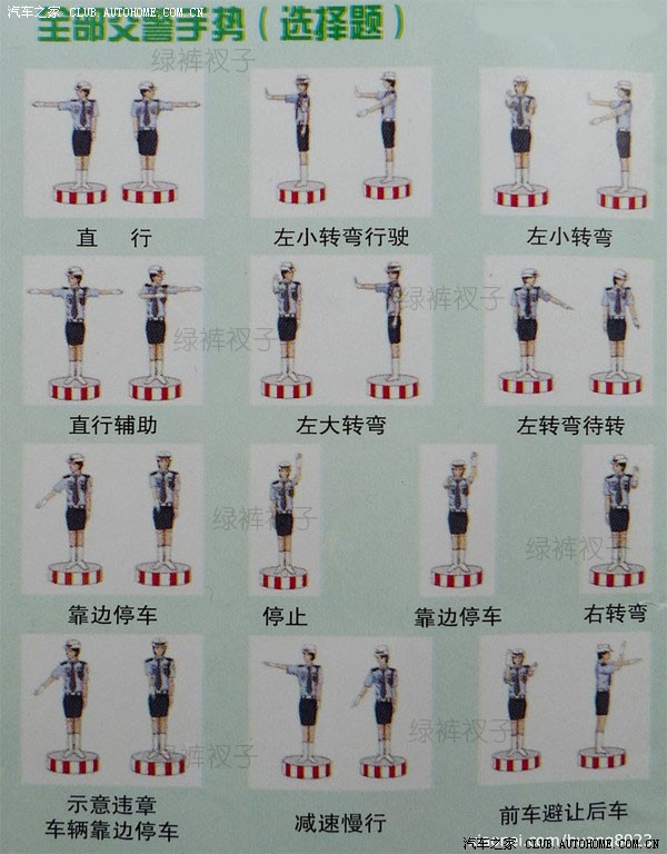 驾驶员理论考试(图示) (转载)