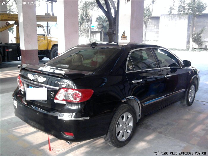 11款卡罗拉之黑卡风韵