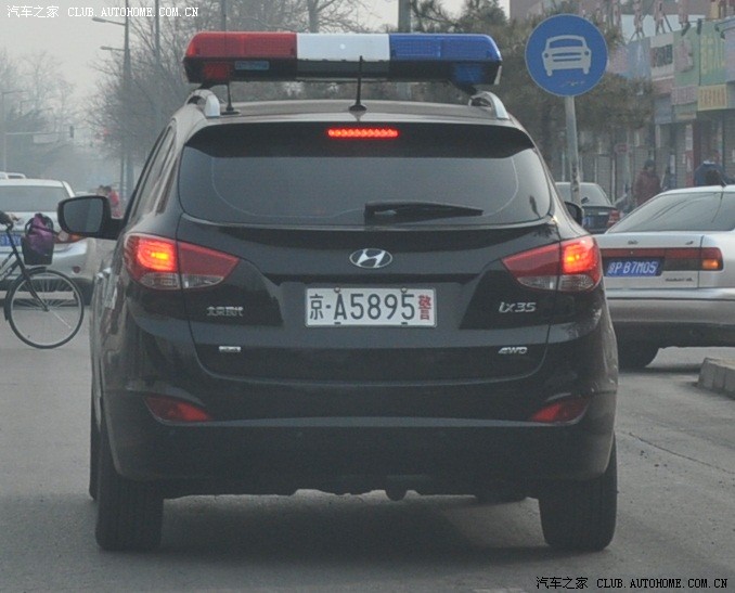 【图】也发个35警车!_北京现代ix35论坛_汽车之家论坛