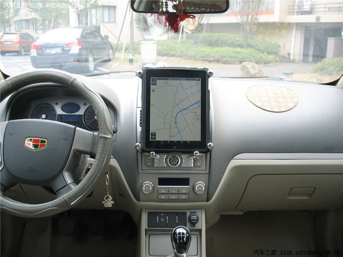 【图】自制IPAD车载支架,打造帝豪史上最强蓝