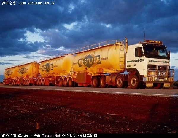 【图】澳大利亚公路列车。后有小椅,没有毛的