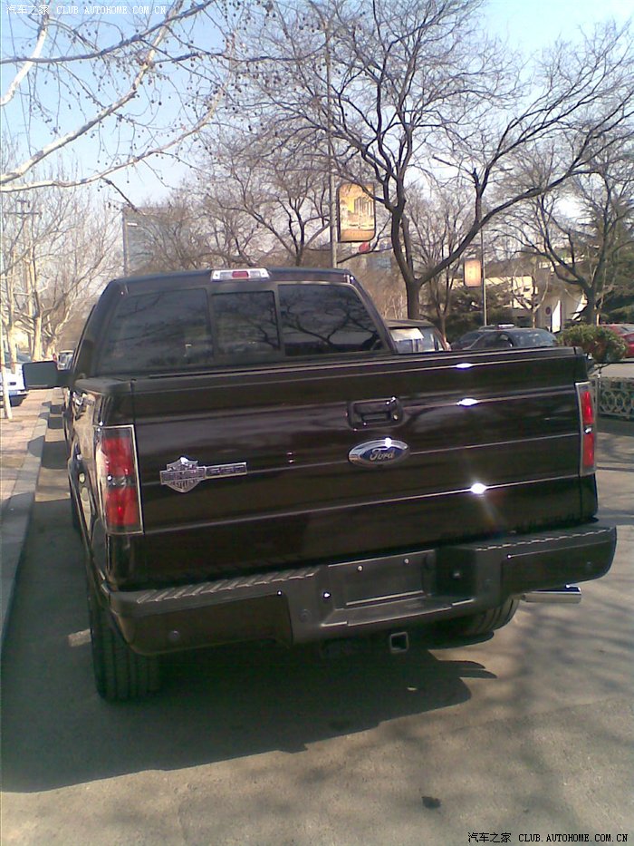 【图】今天看见了 F-150哈雷戴维森纪念版 相