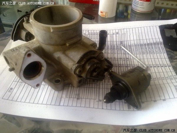 【图】求教 清洗拆装节气门后 怠速不稳 挫车 油