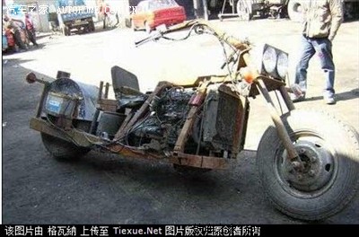 拖拉机的发动机,动力强劲