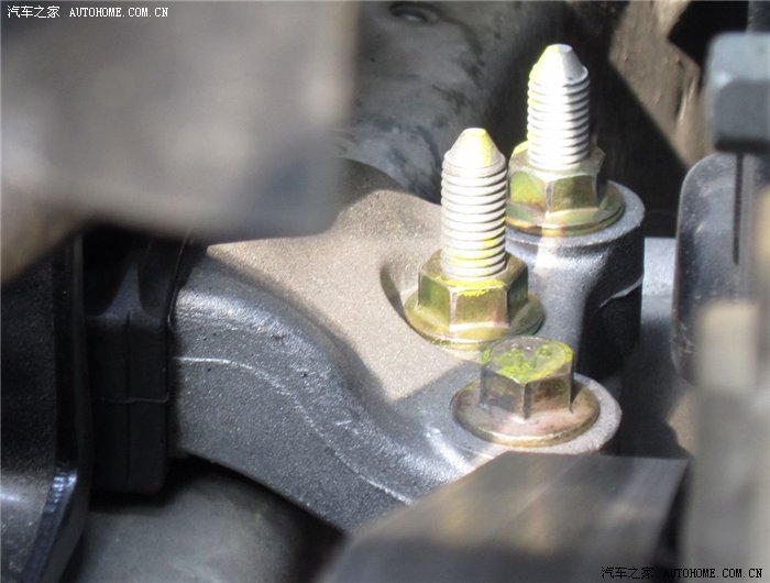 【图】老生常谈,怠速抖动之右前机脚(机爪)加垫