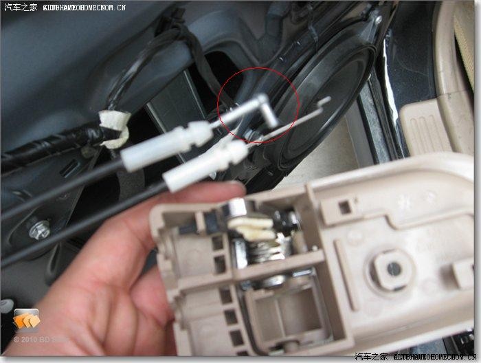 【图】门扣手拉线的塑料头断,502是否可以粘牢