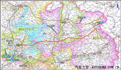 网上找了一张地图,德昌高速的