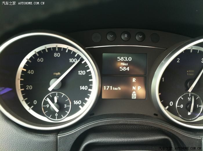 【图】GL350最高速度170Km\/H_奔驰GL论坛