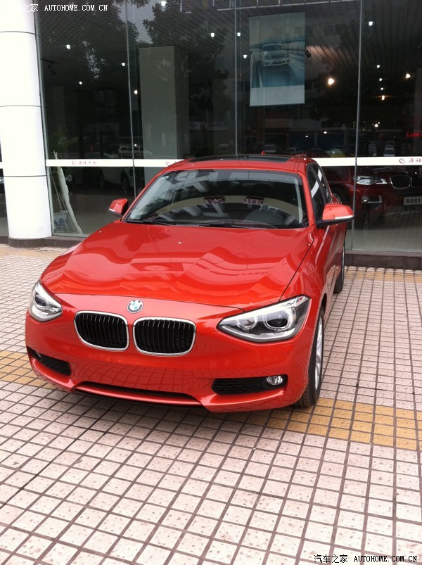【图】明天接车118巴橙预热一下_宝马1系论坛
