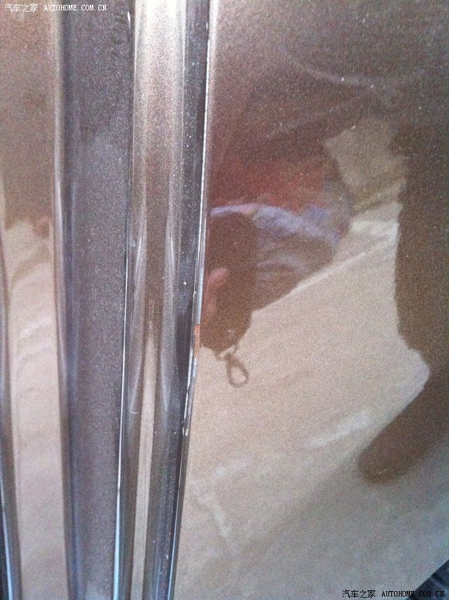 【图】掉漆的地方生锈了'怎么办?要去4S弄吗?