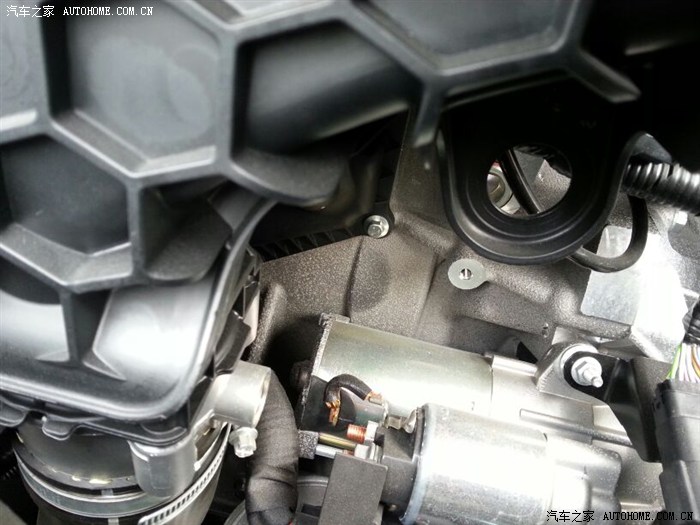 【图】准备提车,发现发动机仓的变速箱位置及