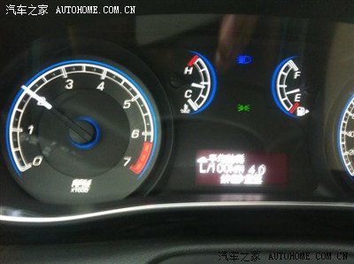 【图】高速上匀速70码开了十公里的油耗。