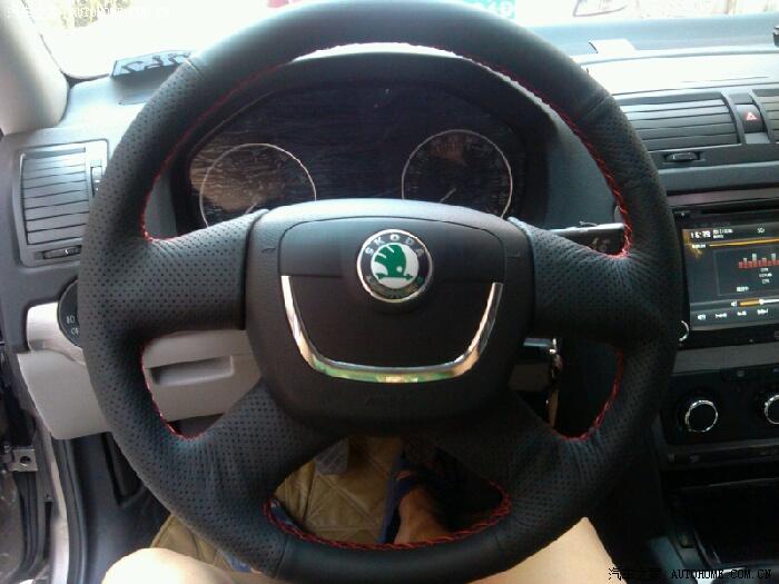 【图】手缝方向盘套,完了后腰疼!