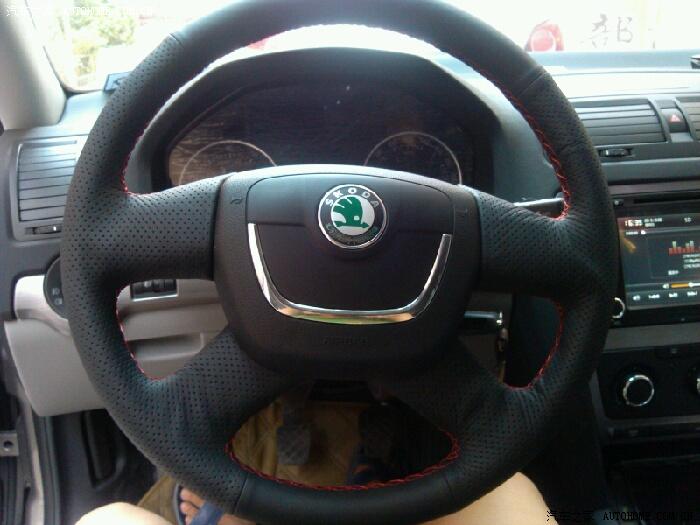 【图】手缝方向盘套,完了后腰疼!