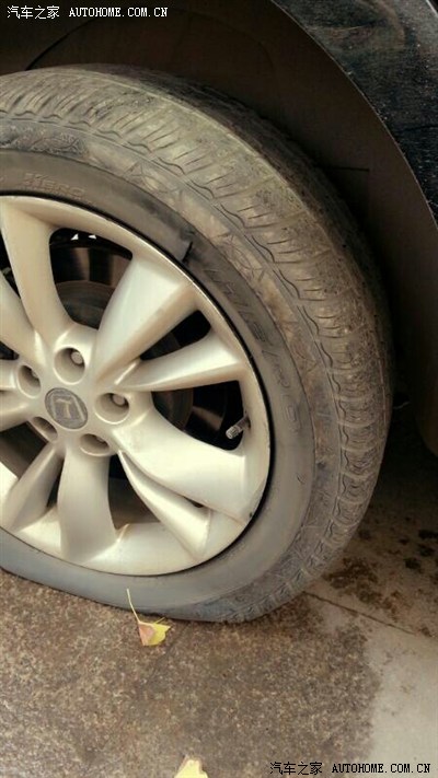 【图】求解车胎坏了换个多少钱_大7 SUV论坛