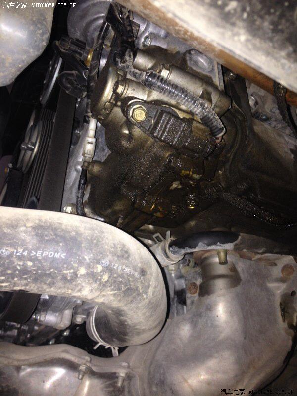 【图】发现发动机漏油…_斯巴鲁XV论坛