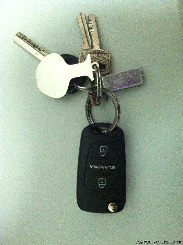 【图】刚提的悦动,遥控钥匙按 闪红光