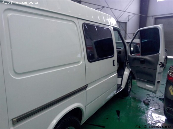 经典全顺【封闭货车】新车作业