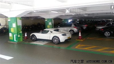 【图】车库偶遇特斯拉_MODEL S论坛