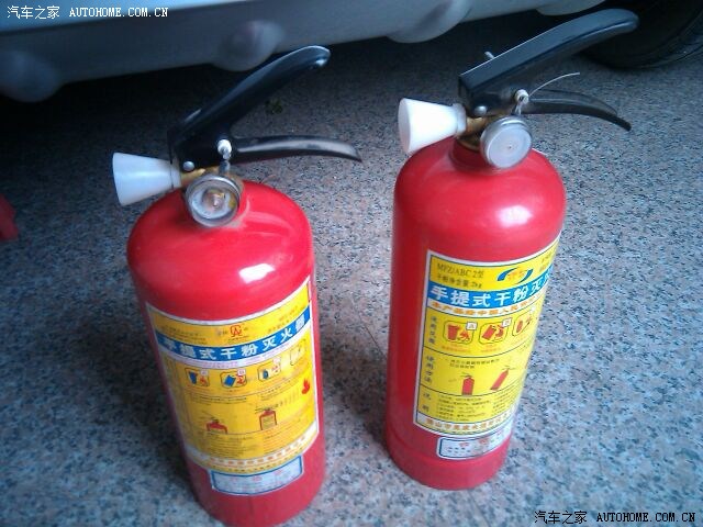 【图】打算买一个灭火器放车上,不知道规格要