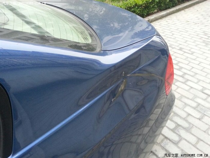 【图】你们相信这是电瓶车碰的吗?_宝马5系G