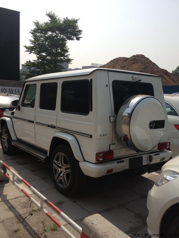 【图】奔驰G63 AMG 白色新到_奔驰AMG论坛