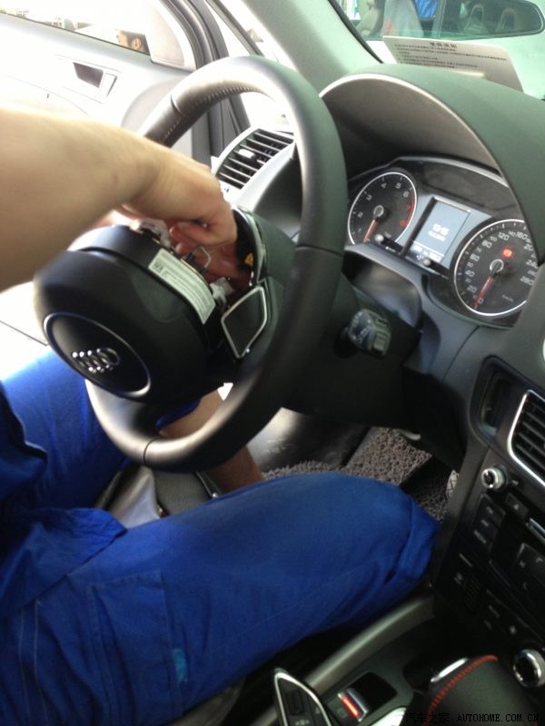 【图】本地加装多功能方向盘按键失败_奥迪Q