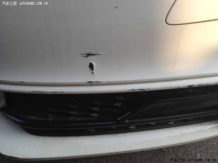 【图】A5新车,前保险杠车漆刮蹭,去哪里补靠谱
