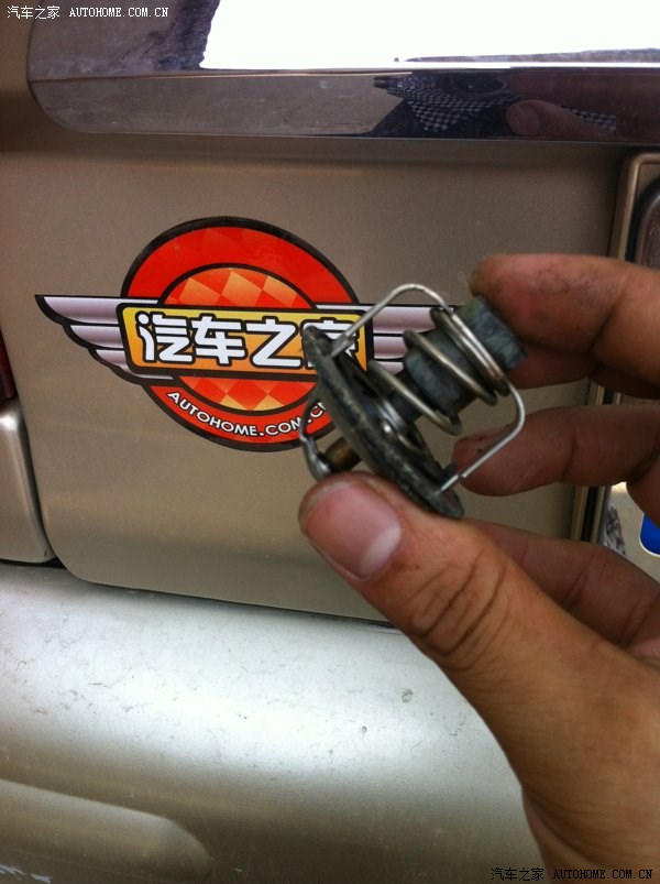 【图】小小节温器__解决热车怠速不稳问题!