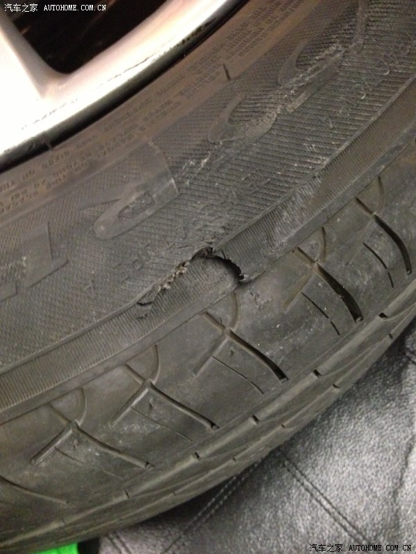 六月一号提车,六月四号爆胎!