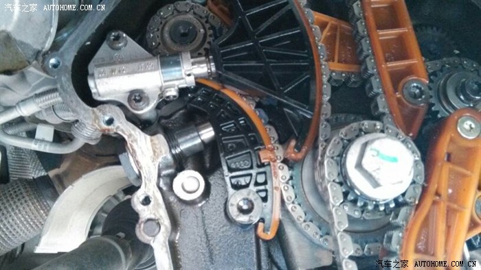 【图】【直播】昊锐1.8T更换正时链条张紧器、