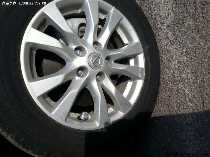 【图】新天籁智享版加装胎压监测